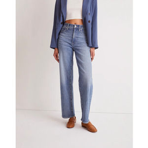 Madewell Women's Straight Leg Jeans - Light Blue